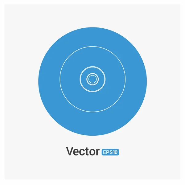 CD lemez ikonra — Stock Vector
