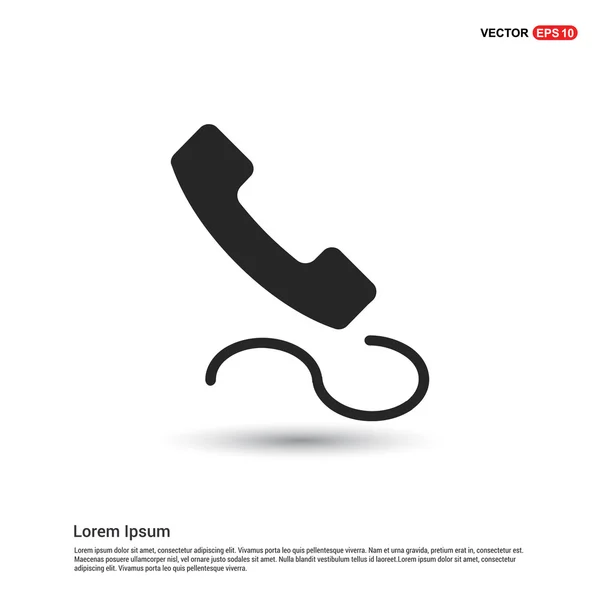 Icono de llamada telefónica — Vector de stock