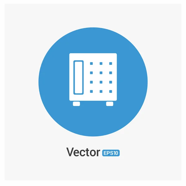 Ikona bezpečné sady Office — Stockový vektor
