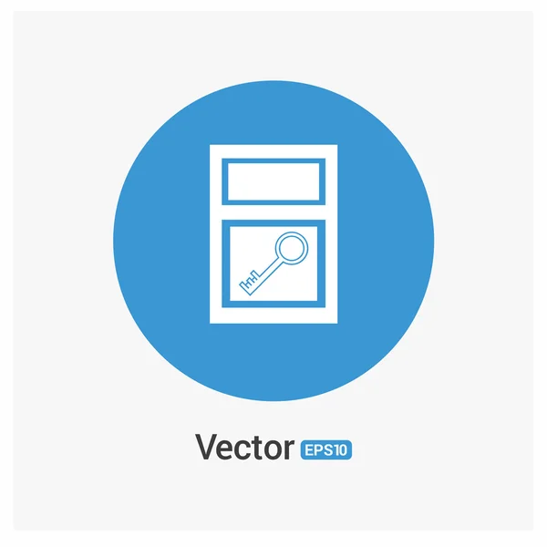 Veilige pictogram Office — Stockvector