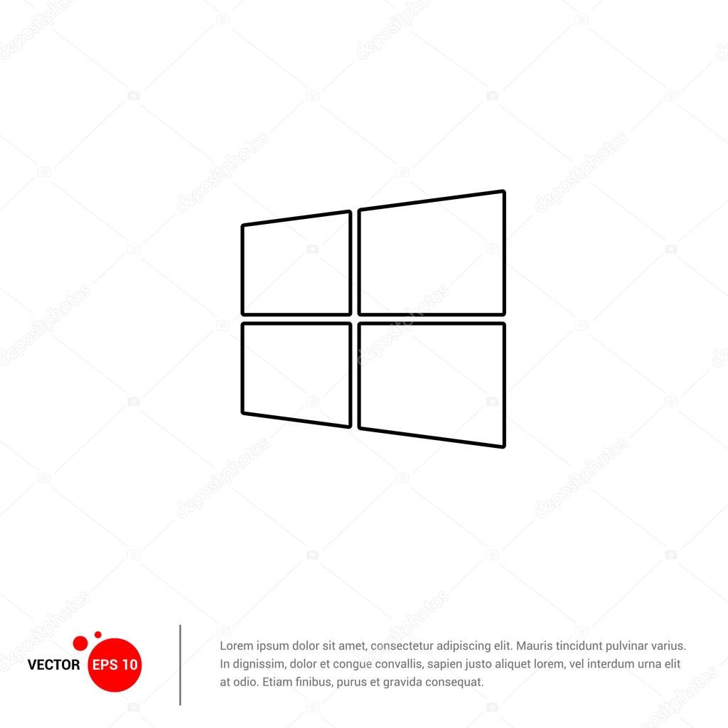 Windows Icon Vector