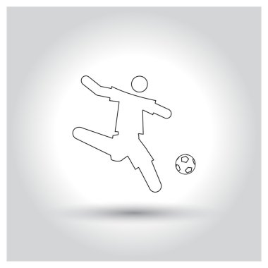 Futbol oyuncu simgesi