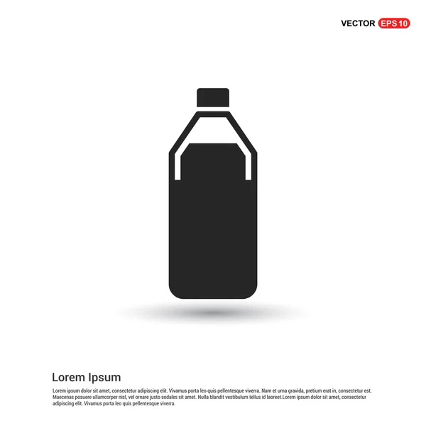 Icono de botella de agua — Vector de stock