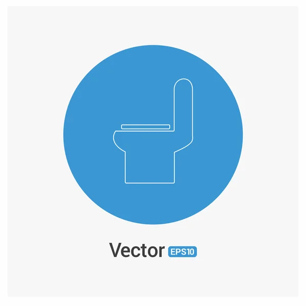Icona ciotola wc — Vettoriale Stock