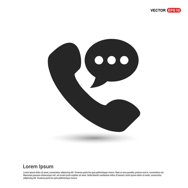 Icono de llamada telefónica — Vector de stock