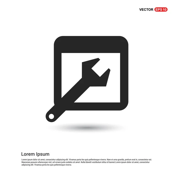 Javítási eszközök ikonra — Stock Vector