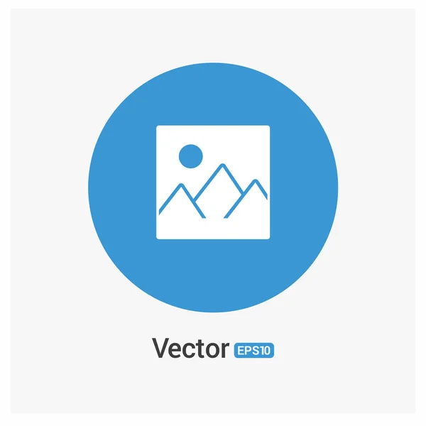 Foto in frame pictogram — Stockvector