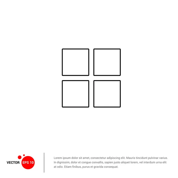 Піктограма середовища роботи вікон — стоковий вектор