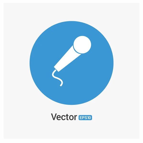 Röst mikrofon-ikonen — Stock vektor