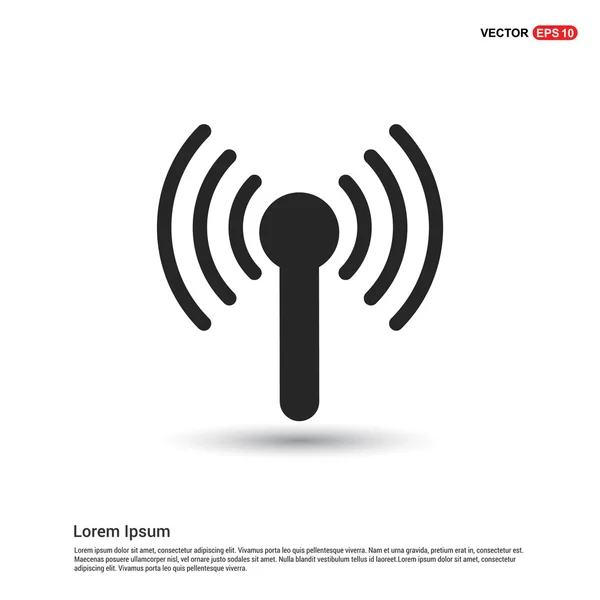 Icono de señal wifi — Vector de stock