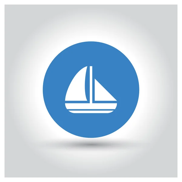 Icono de regata de vela — Archivo Imágenes Vectoriales