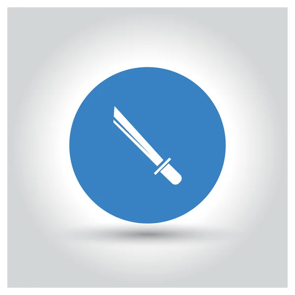 Katana sword icon — Stock Vector