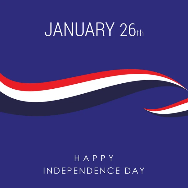 Jour de l'indépendance australienne — Image vectorielle