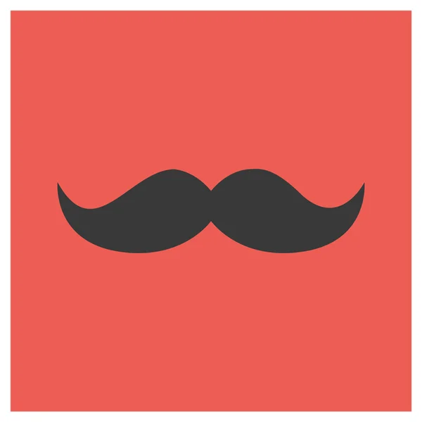 Mustache Icon illustration — Stock Vector