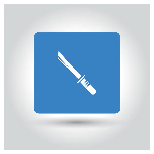 Kitchen knife icon — Stock Vector