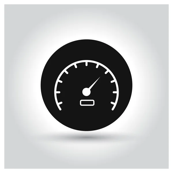 Car speedometer icon — Stock Vector