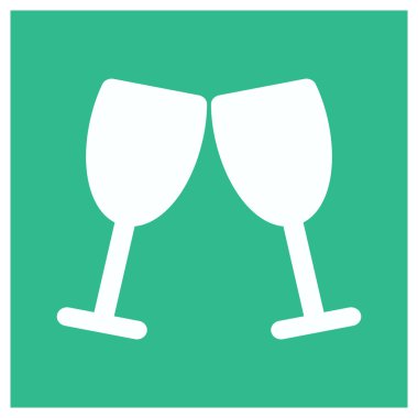 Şampanya bardağı simgesi