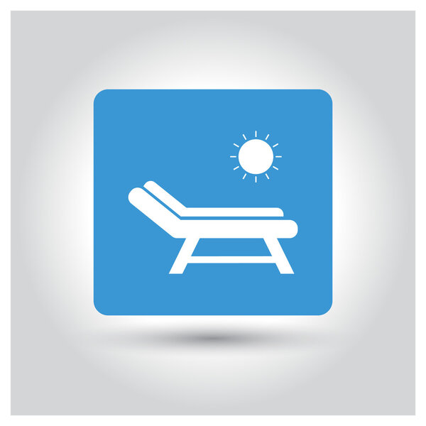 Икона пляжного зонтика