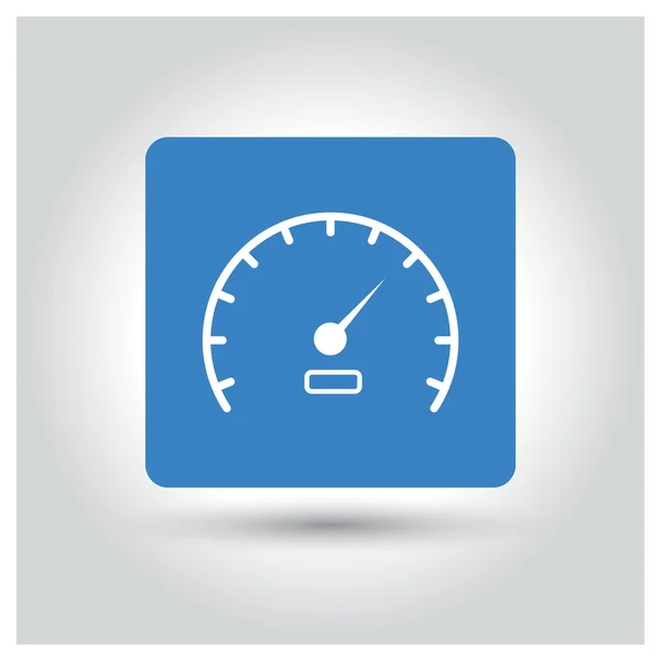 Car speedometer icon — Stock Vector