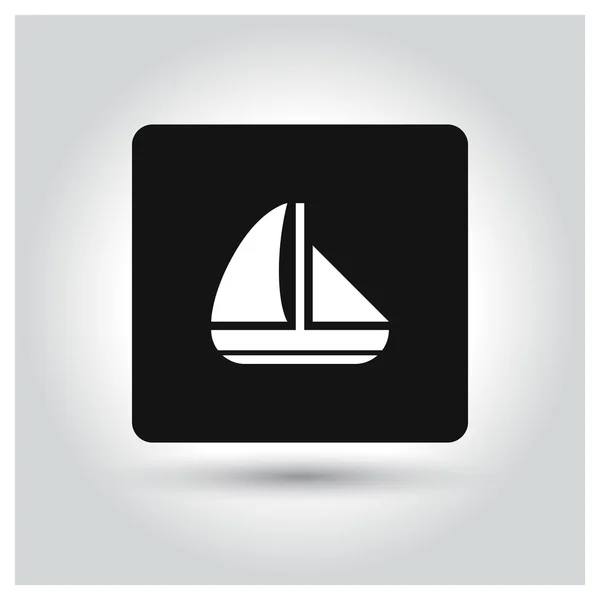 Icono de regata de vela — Archivo Imágenes Vectoriales