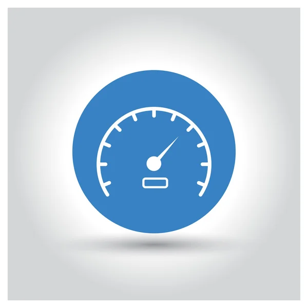 Car speedometer icon — Stock Vector