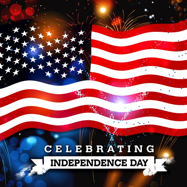 Святкування Дня незалежності в Сполучені Штати Америки — стокове фото