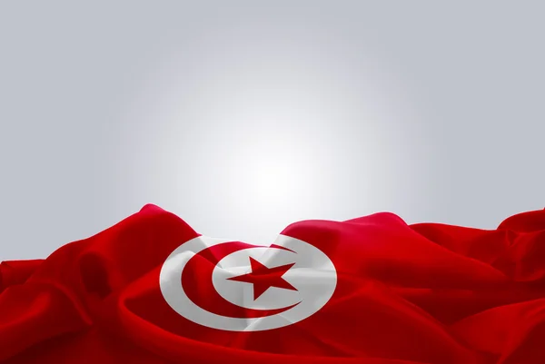 National flag of Tunisia Stock Photo by ©ibrandify 97157890