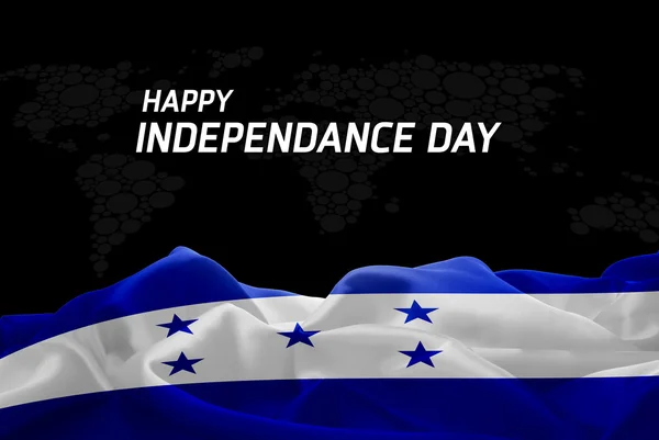 Honduras Independence Day Card — Stockfoto