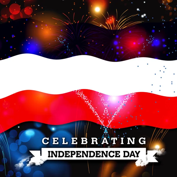 Yugoslavia Independence Day card — Stock Photo, Image