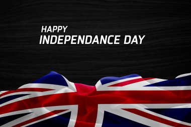 İngiltere'de Bağımsızlık günü kartı