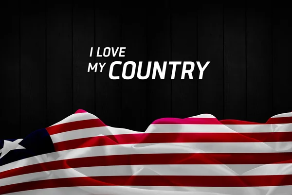 Miluji svou zemi — Stock fotografie