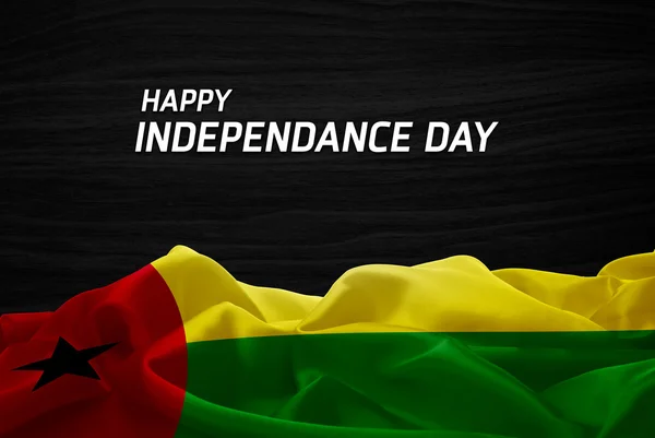 Guinée Bissau Carte du Jour de l'Indépendance — Photo