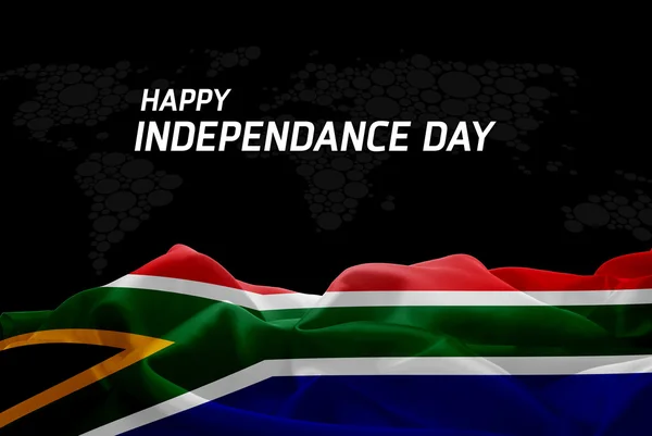 南アフリカ共和国独立記念日カード — ストック写真