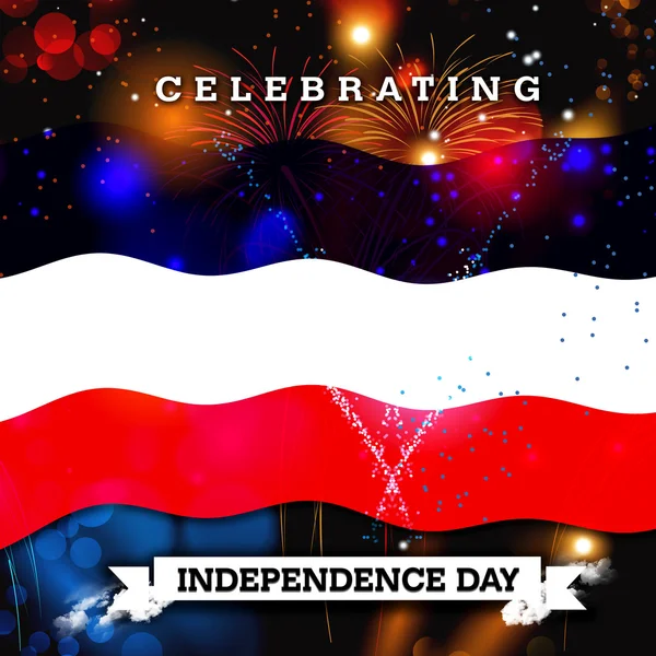 Yugoslavia Independence Day card — Stock Photo, Image