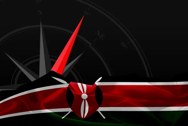 Kenya Independence Day card — Stockfoto