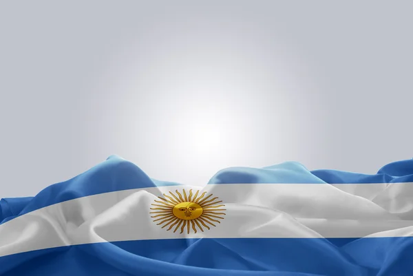 Bandeira nacional de Argentina — Fotografia de Stock