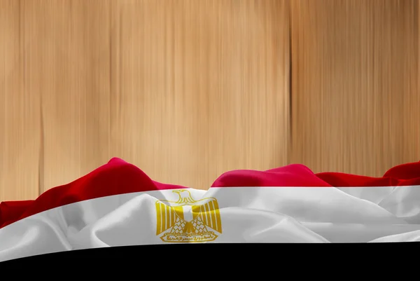 National flag of Egypt — Stock Photo, Image