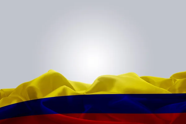 Bandeira nacional da Colômbia — Fotografia de Stock