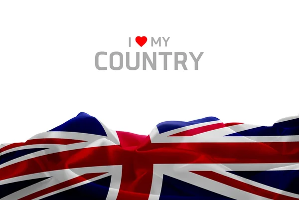 I Love My Country — Stock Photo, Image