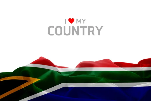 Eu amo o meu país — Fotografia de Stock