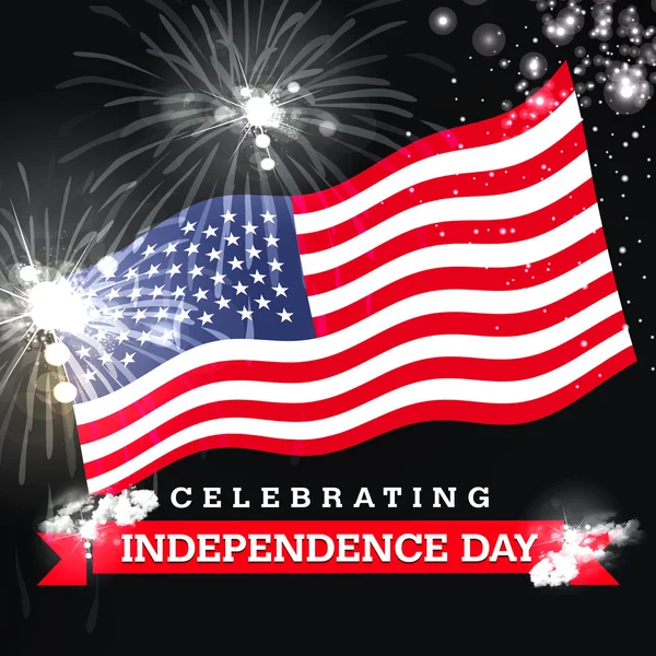 Святкування Дня незалежності в Сполучені Штати Америки — стокове фото