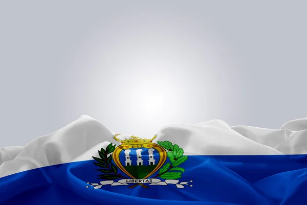 Nationella flagga san marino — Stockfoto