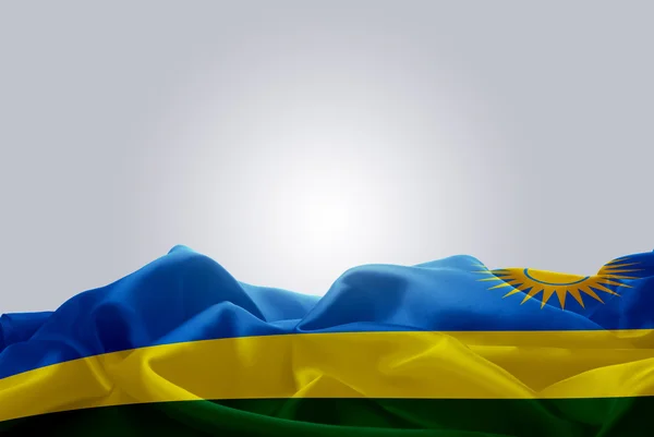 Bandera Nacional de Ruanda — Foto de Stock