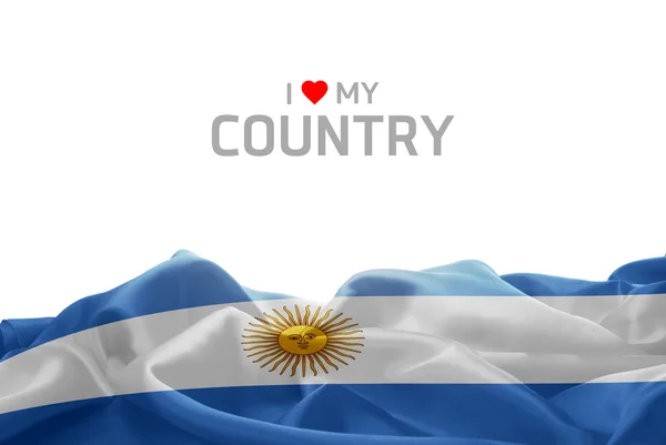 I Love My Country — Stock Photo, Image