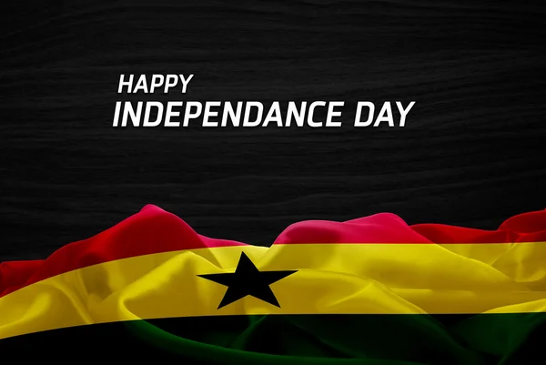 Ghana Independence Day card — Stockfoto