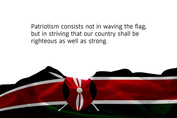 Kenya Independence Day card — Stock Photo, Image