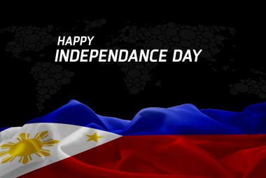Filipinler Bağımsızlık günü kartı