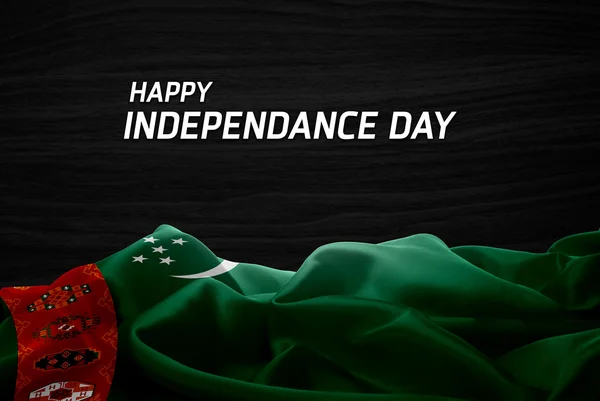 Türkmenisztán függetlenség napja kártya — Stock Fotó