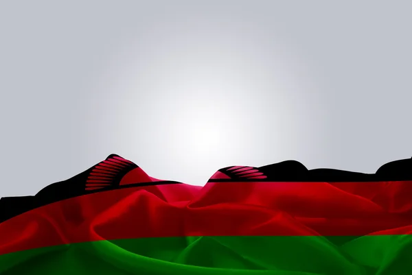 National flag of Malawi — Stock Photo, Image
