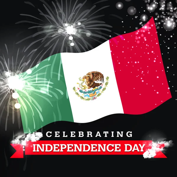 Картки на честь дня незалежності Мексики. — стокове фото